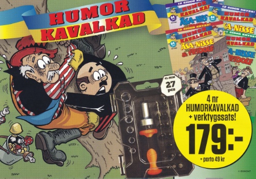 Prenumerationsärbjudande för Humorkavalkad