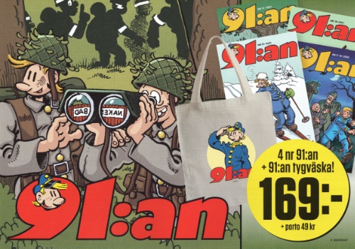 Prenumerationsärbjudande för 91:an