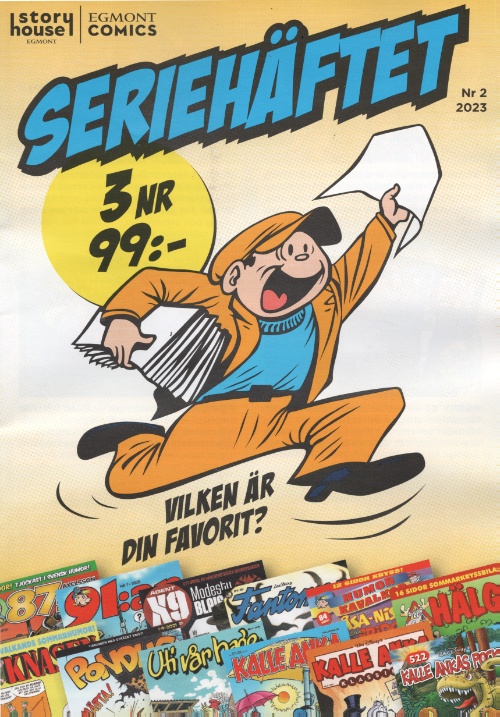 Seriehäftet nr. 2/2023 - Prenumerasjonsärbjudane