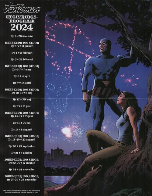 Utgivningsposter 2024