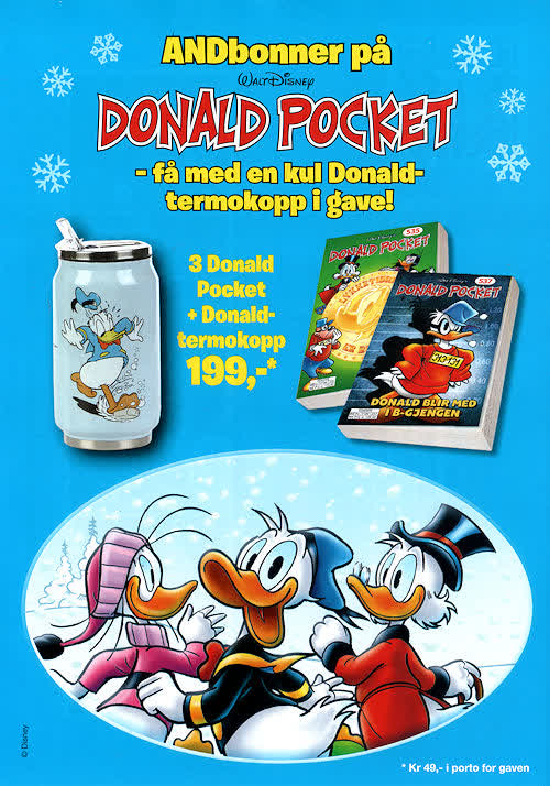 Abonnementstilbud på Donald Pocket