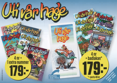 Prenumerationsärbjudande för Uti vår hage