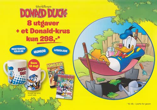 Abonnementstilbud på Donald Duck & Co (løssalg)