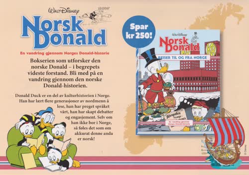 Abonnement bokserien Norsk Donald (løssalg)