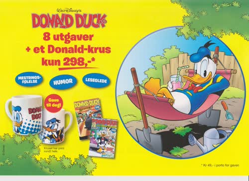 Abonnementstilbud på Donald Duck & Co (løssalg)