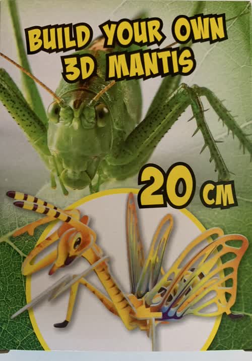 Build your own 3D Mantis