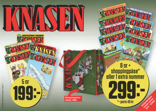 Prenumerationsärbjudande för Knasen