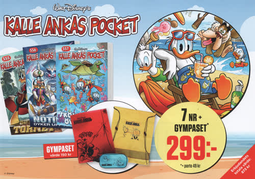 Prenumerationsärbjudande för Kalle Ankas Pocket
