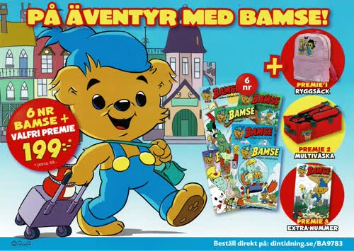 På äventyr med Bamse (Lösnummer)