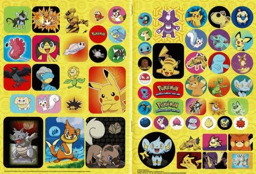 Masse kule klistremerker