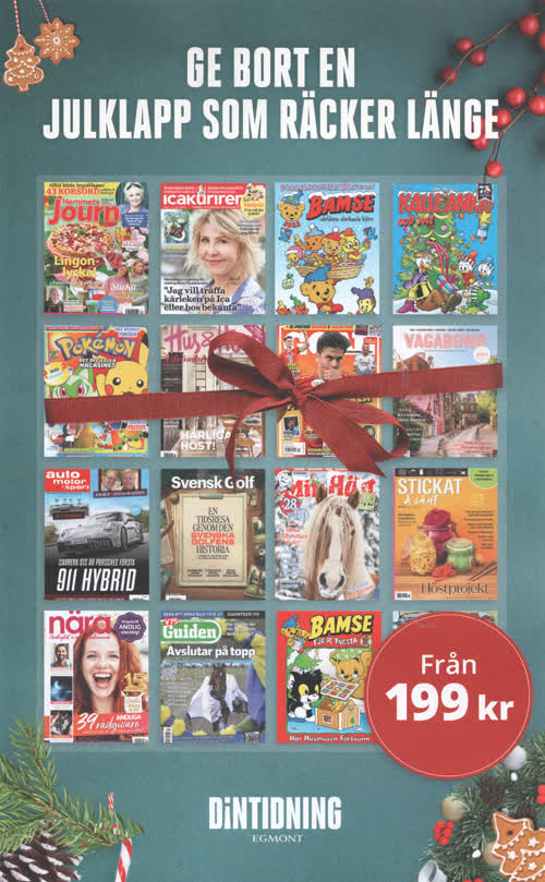 Ge bort en julklapp som räcker länge