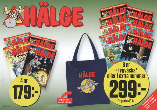 Prenumerationsärbjudande för Hälge