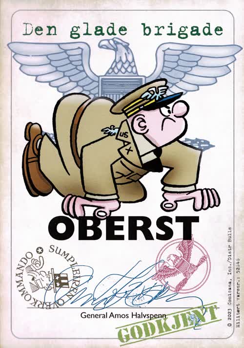 Oberst i Den glade brigade