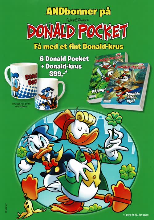 Abonnementstilbud på Donald Pocket 