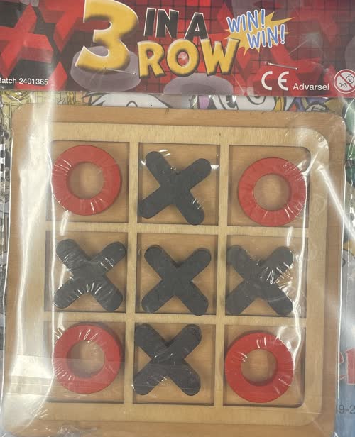 Med spillet '3 in a row'