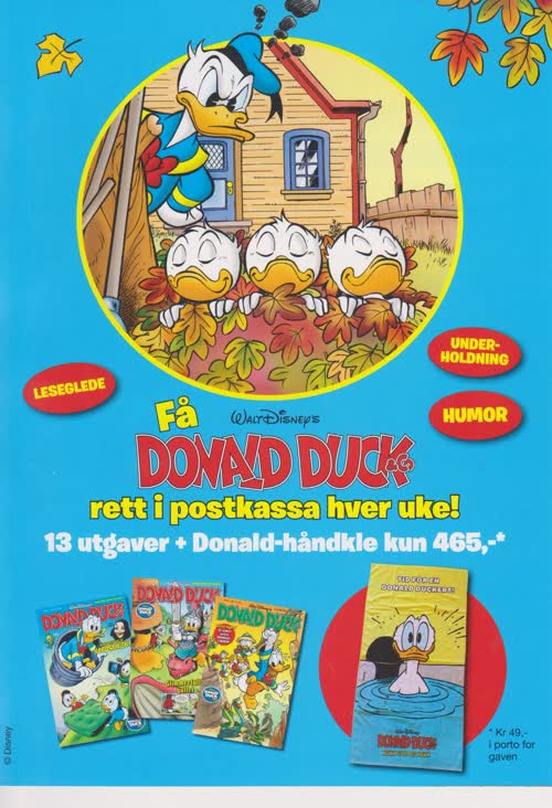 Abonnementstilbud på Donald Duck & Co (løssalg)