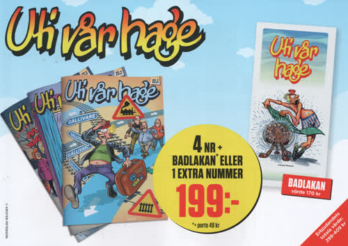 Prenumerationsärbjudande för Uti Vår Hage