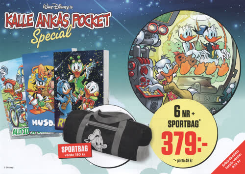 Prenumerationsärbjudande för Kalle Ankas Pocket Special