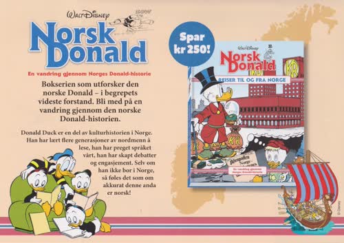 Abonnement bokserien Norsk Donald (løssalg)