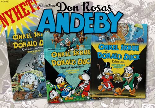 Abonnementstilbud på bøker - Don Rosas Andeby 
