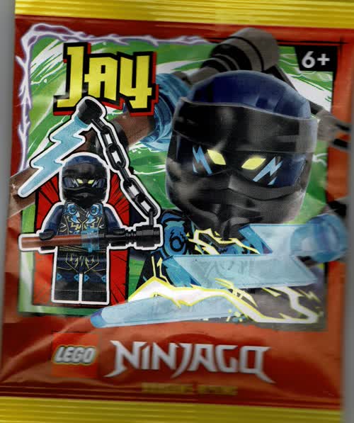 Lego leke: Dark Jay + mektig lynstav!