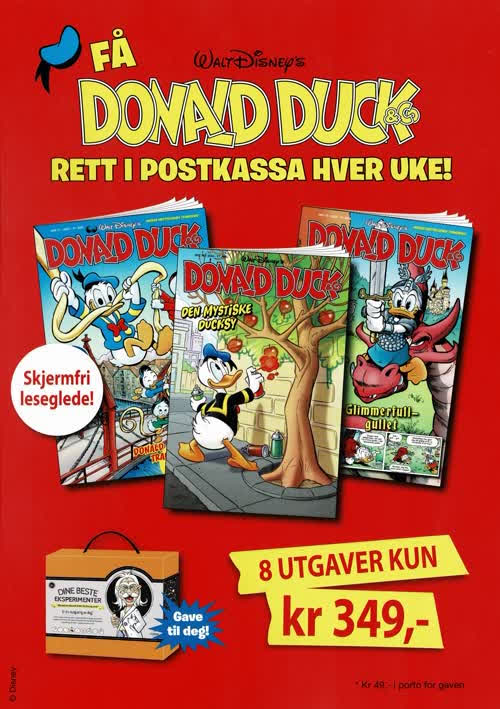 Abonnementstilbud på Donald Duck & Co
