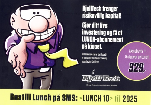 Abonnementilbud fra Lunch