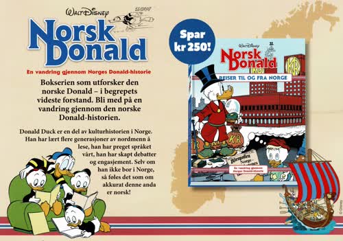 Abonnementstilbud på bokserien - Norsk Donald