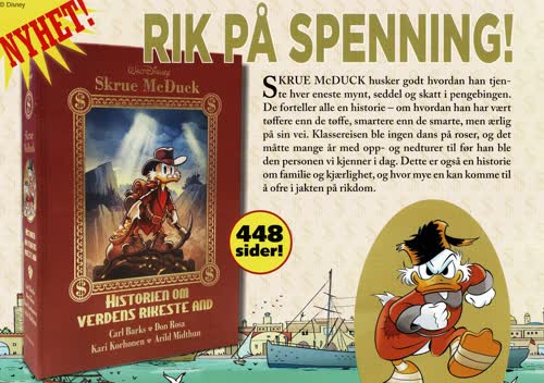 Tilbud på boken, Skrue McDuck - Historien om verdens rikeste and!
