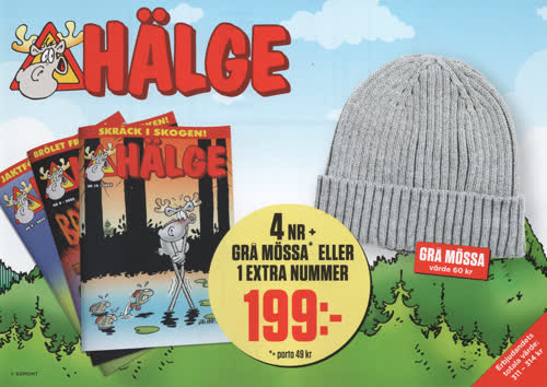 Prenumerationsärbjudande för Hälge